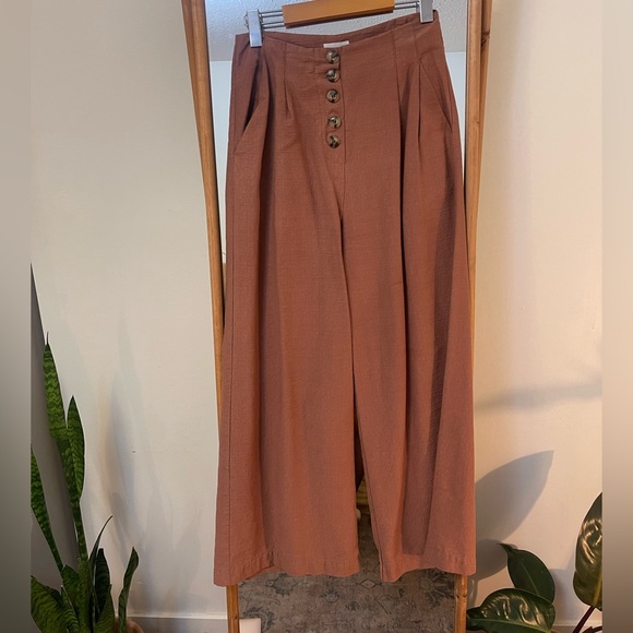 SOLD. Seed Heritage Linen Pants - Picture 7 of 7